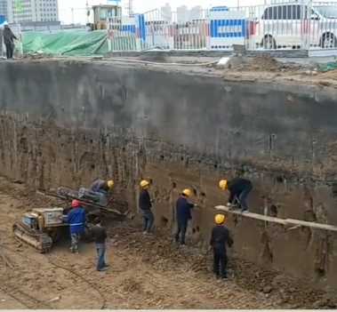 石家庄井陉县土钉墙支护