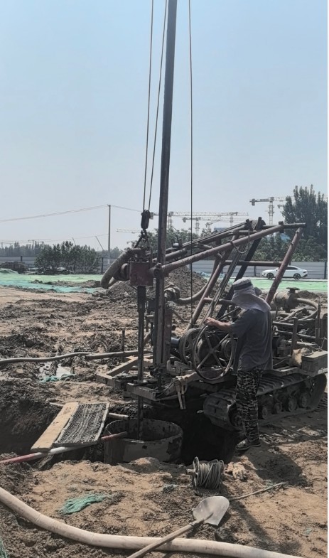 石家庄井陉县工地打井